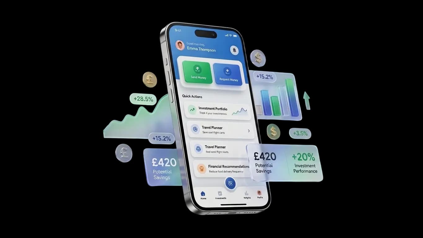QuidMate App โ AI-powered financial dashboard